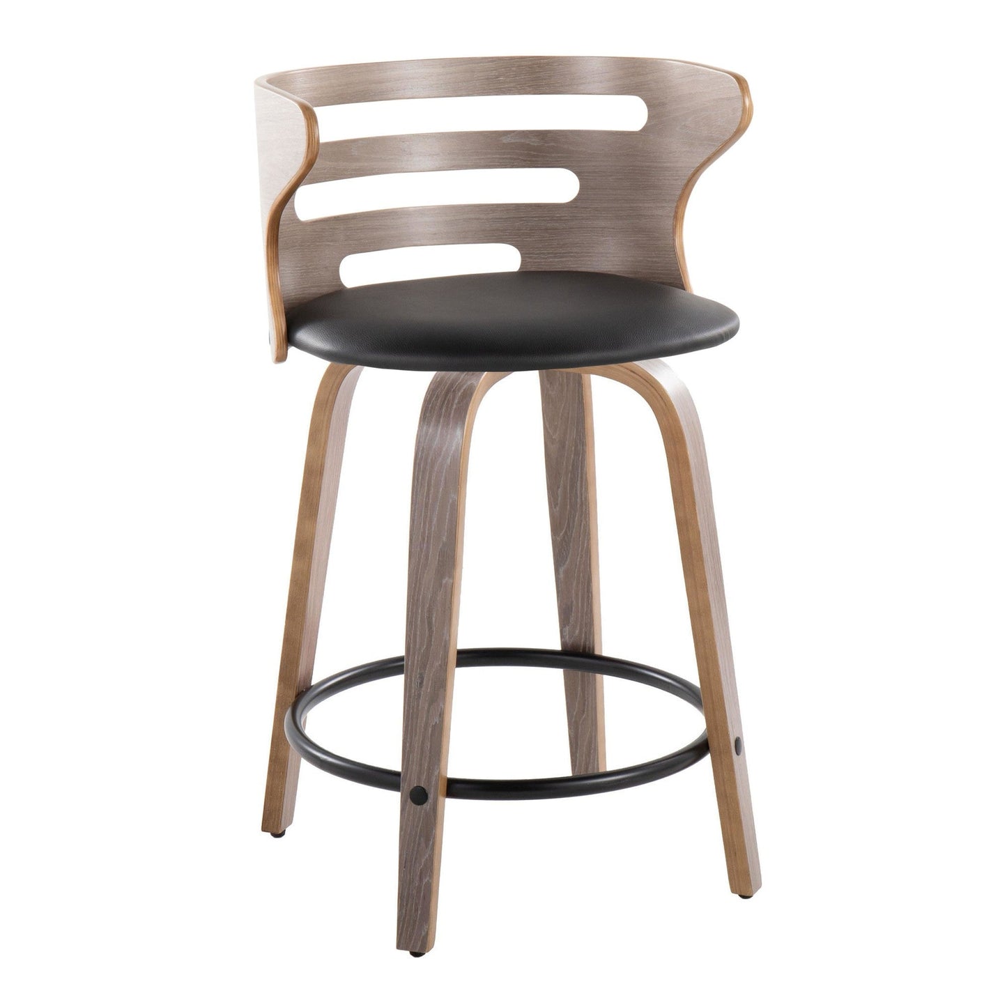 Majestic Office Furniture 24" Fixed-Height Counter Stool - Set of 2