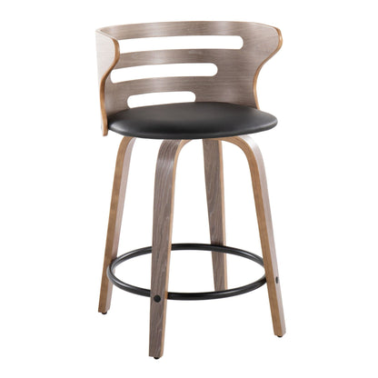 Majestic Office Furniture 24" Fixed-Height Counter Stool - Set of 2
