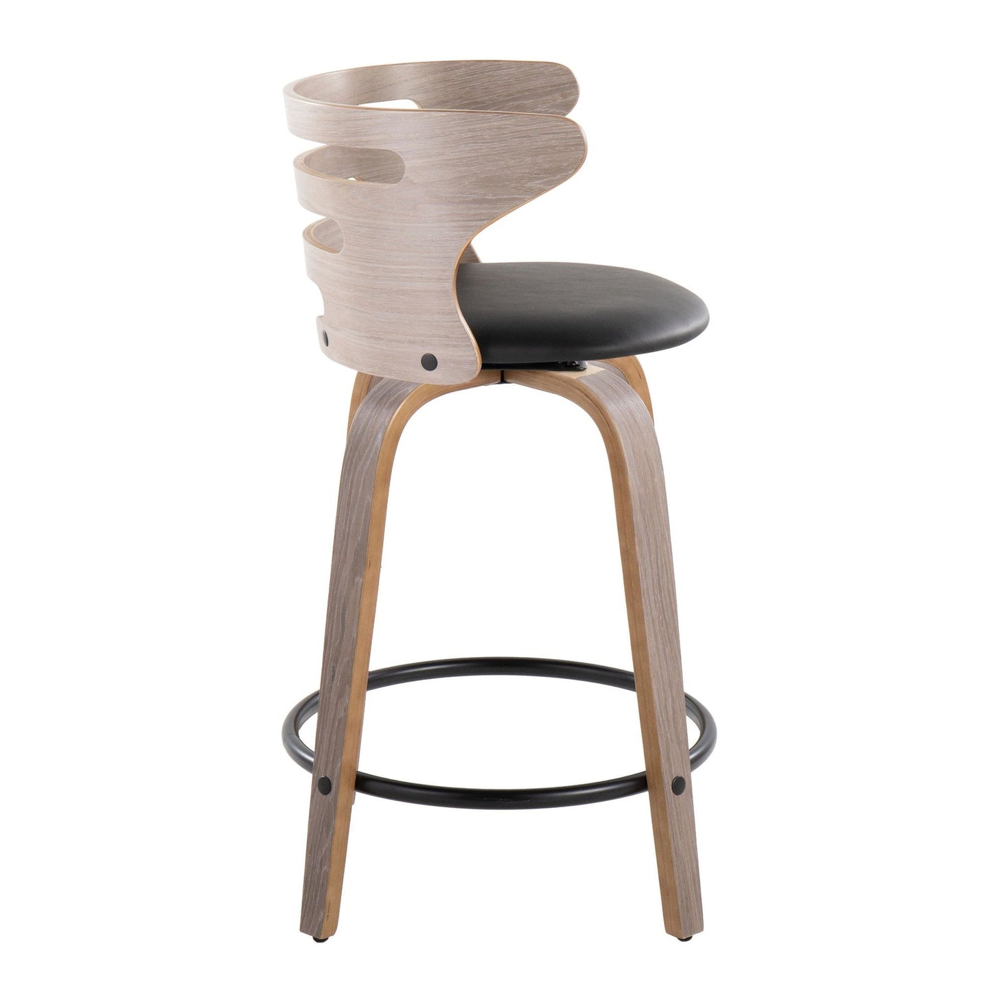 Majestic Office Furniture 24" Fixed-Height Counter Stool - Set of 2
