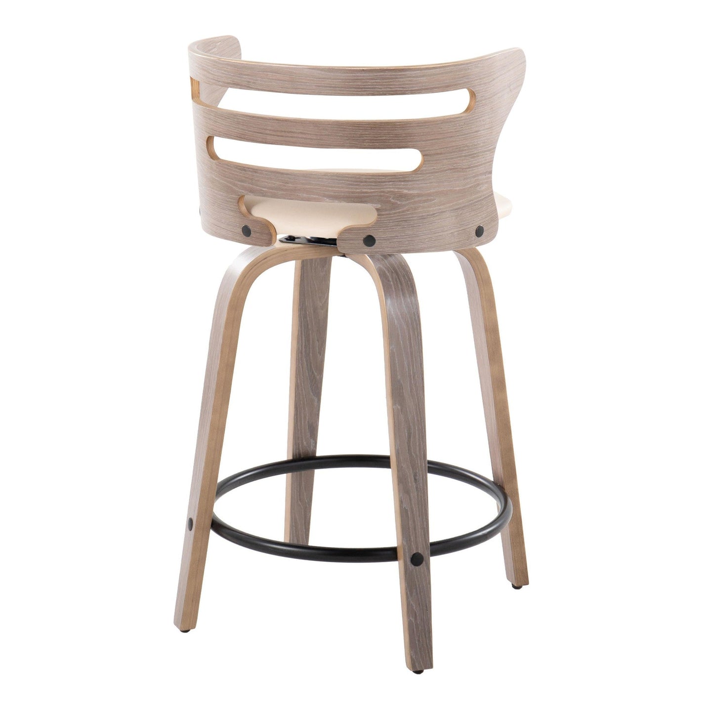 Majestic Office Furniture 24" Fixed-Height Counter Stool - Set of 2
