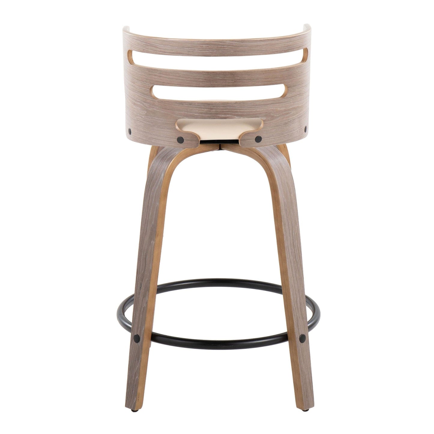 Majestic Office Furniture 24" Fixed-Height Counter Stool - Set of 2