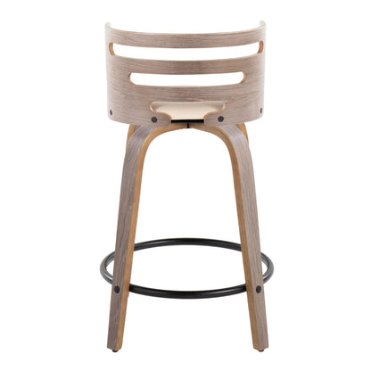 Majestic Office Furniture 24" Fixed-Height Counter Stool - Set of 2