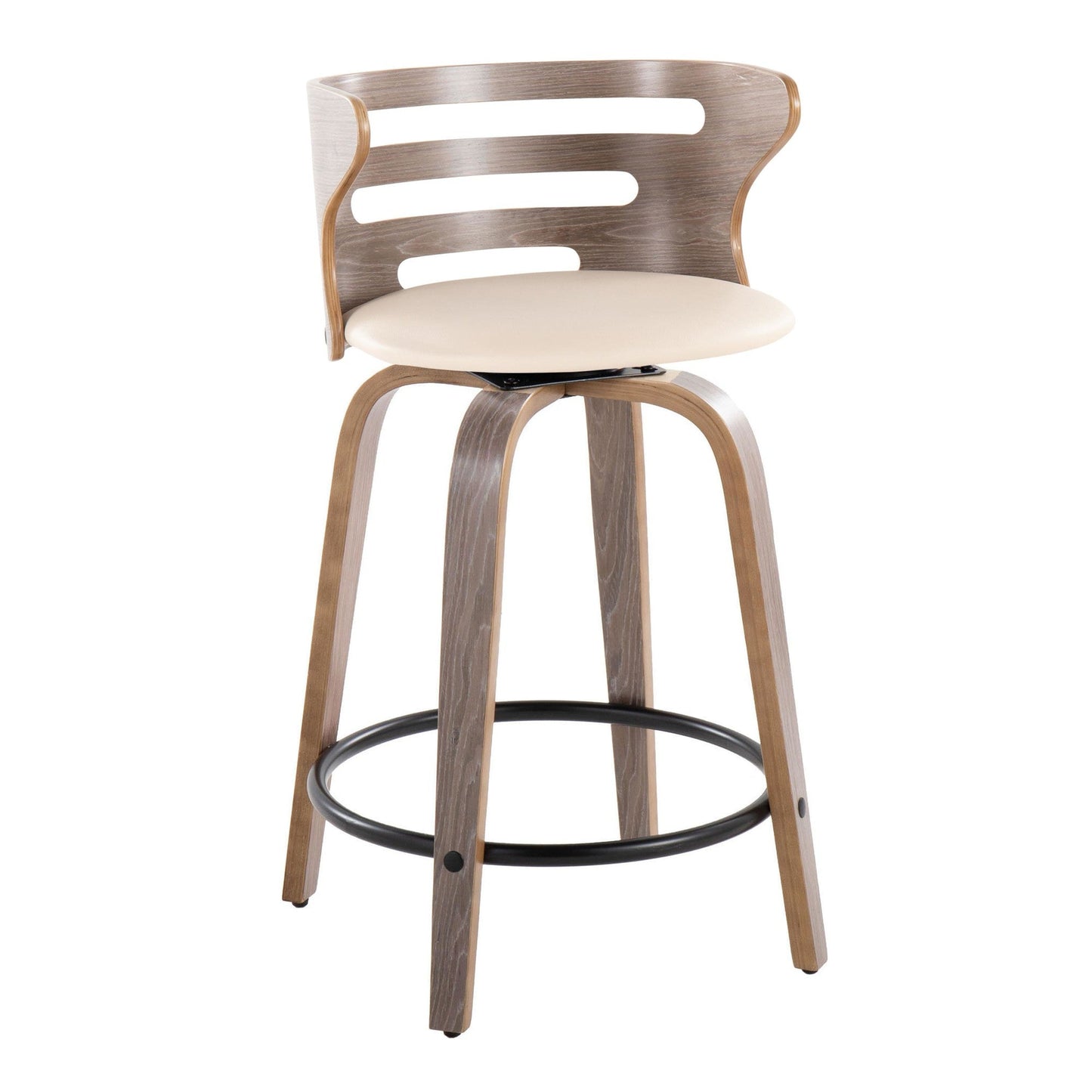 Majestic Office Furniture 24" Fixed-Height Counter Stool - Set of 2