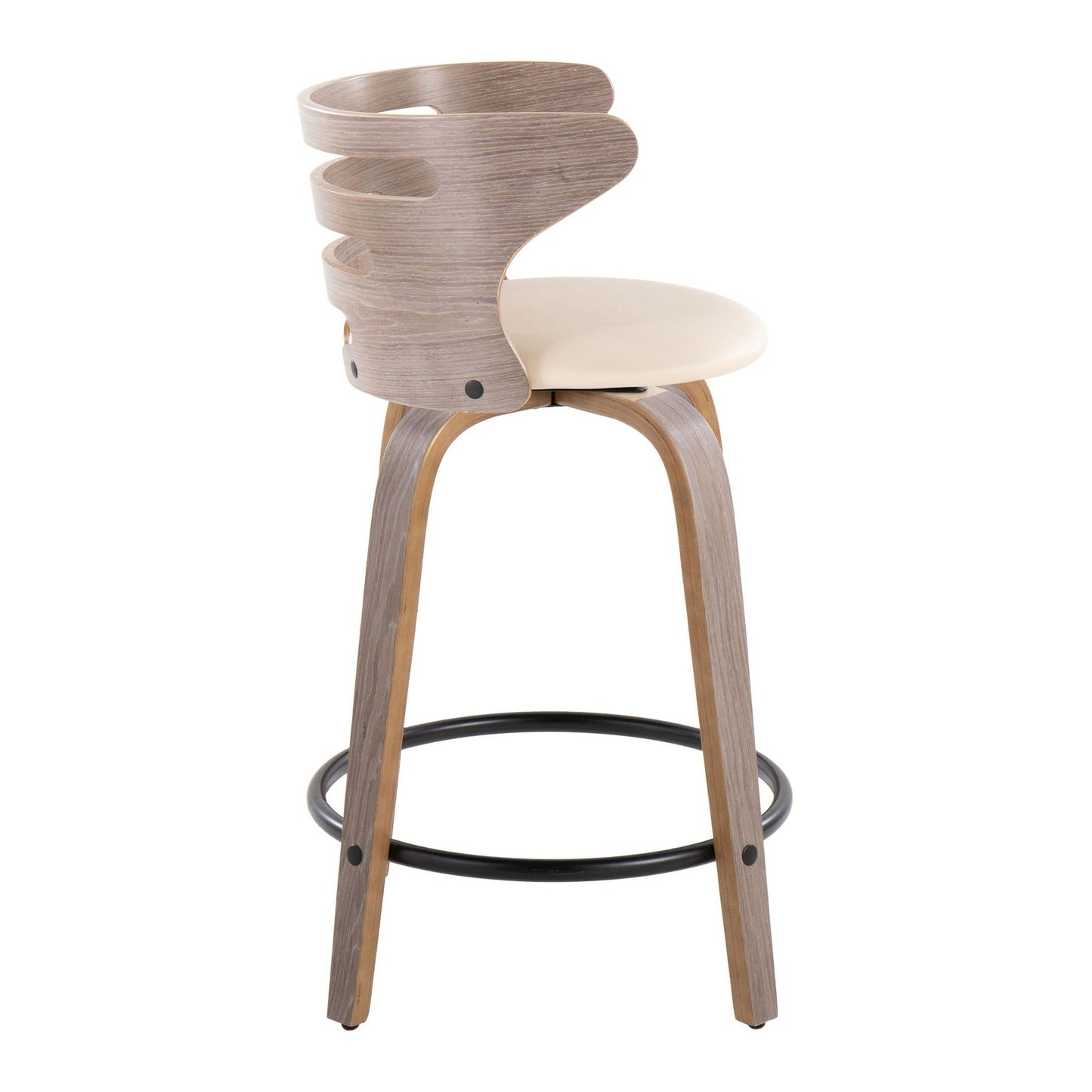 Majestic Office Furniture 24" Fixed-Height Counter Stool - Set of 2