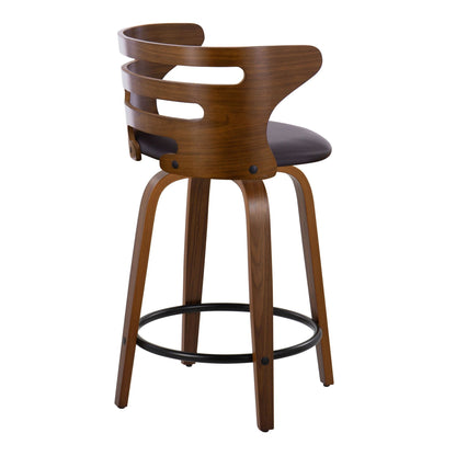 Majestic Office Furniture 24" Fixed-Height Counter Stool - Set of 2