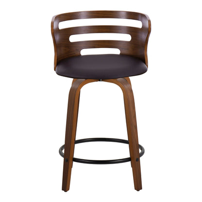 Majestic Office Furniture 24" Fixed-Height Counter Stool - Set of 2