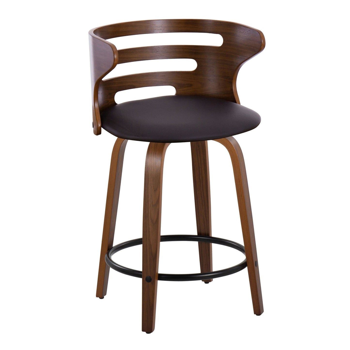 Majestic Office Furniture 24" Fixed-Height Counter Stool - Set of 2