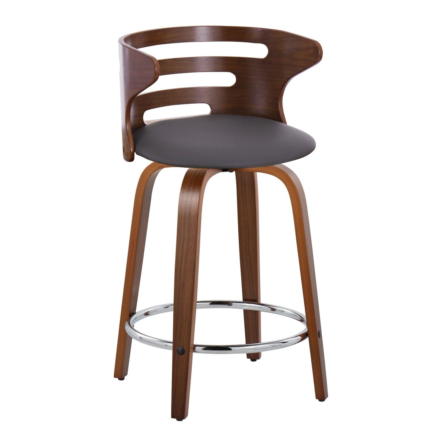 Majestic Office Furniture 24" Fixed-Height Counter Stool - Set of 2
