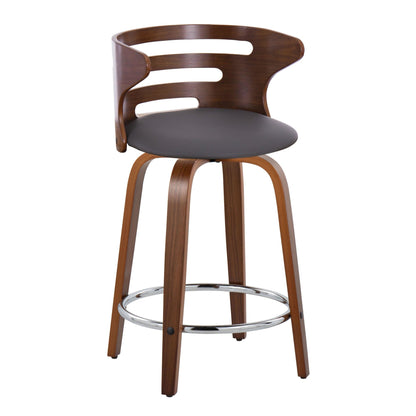 Majestic Office Furniture 24" Fixed-Height Counter Stool - Set of 2