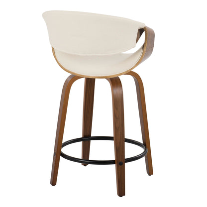 Majestic Office Furniture 24" Fixed-Height Counter Stool - Set of 2