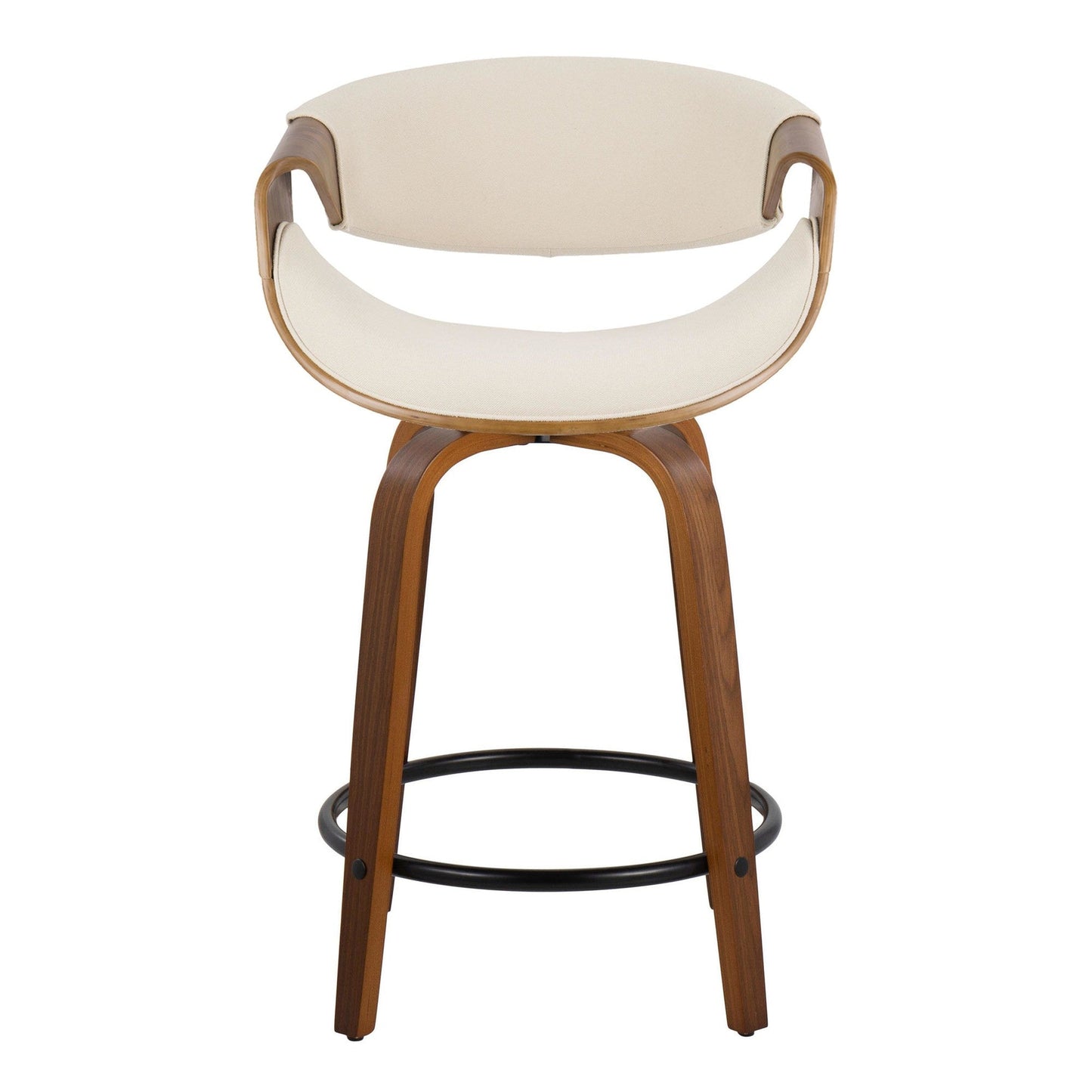 Majestic Office Furniture 24" Fixed-Height Counter Stool - Set of 2