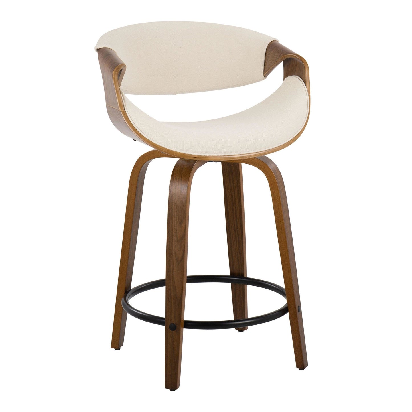 Majestic Office Furniture 24" Fixed-Height Counter Stool - Set of 2