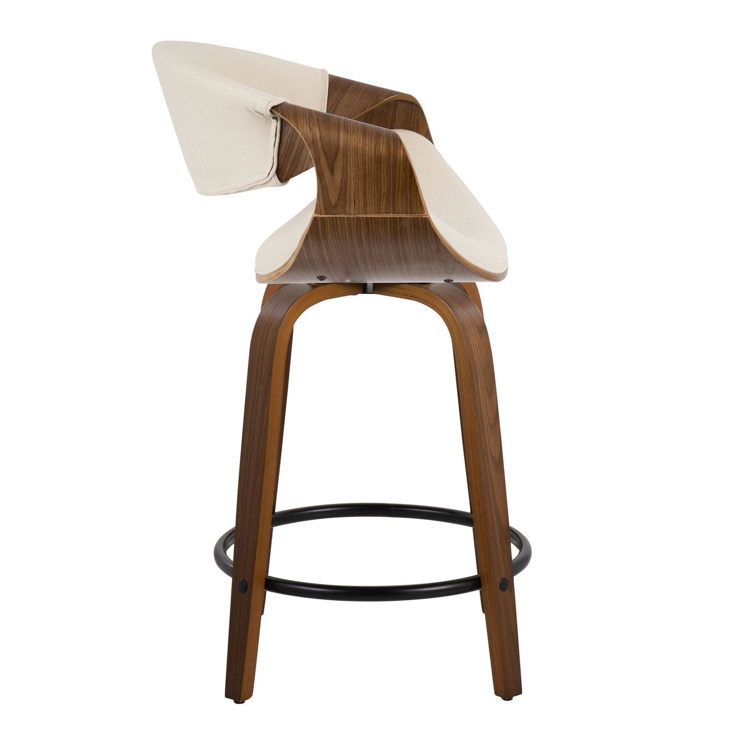 Majestic Office Furniture 24" Fixed-Height Counter Stool - Set of 2