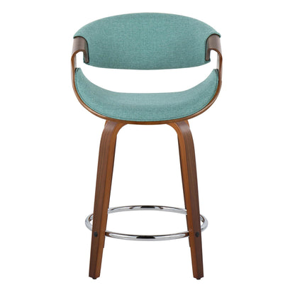 Majestic Office Furniture 24" Fixed-Height Counter Stool - Set of 2