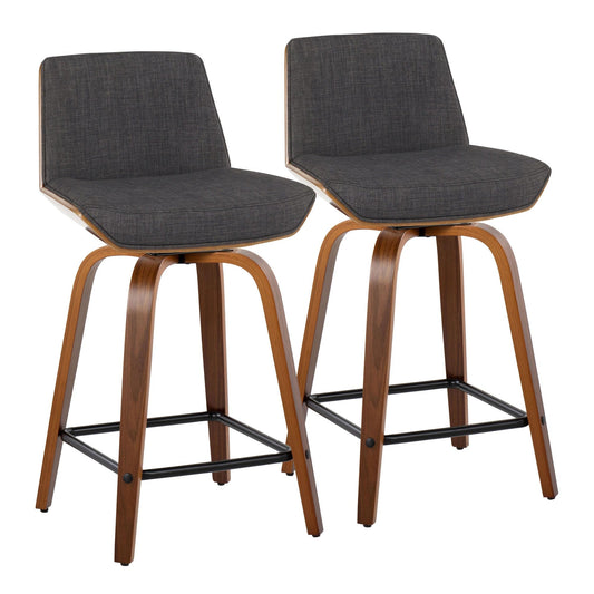 Majestic Office Furniture 24" Fixed-Height Counter Stool - Set of 2