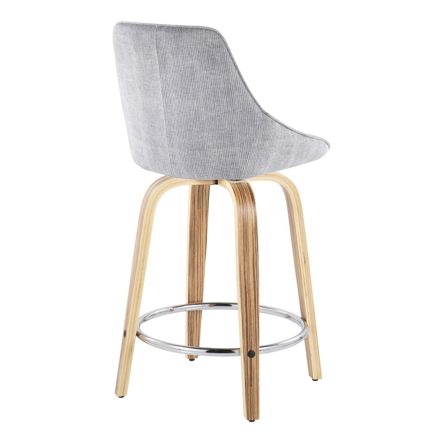 Majestic Office Furniture 24" Fixed-Height Counter Stool - Set of 2