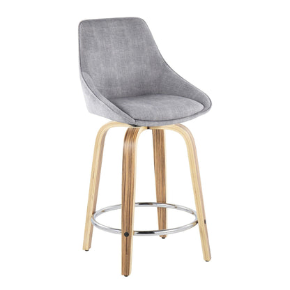 Majestic Office Furniture 24" Fixed-Height Counter Stool - Set of 2