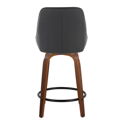 Majestic Office Furniture 24" Fixed-Height Counter Stool - Set of 2