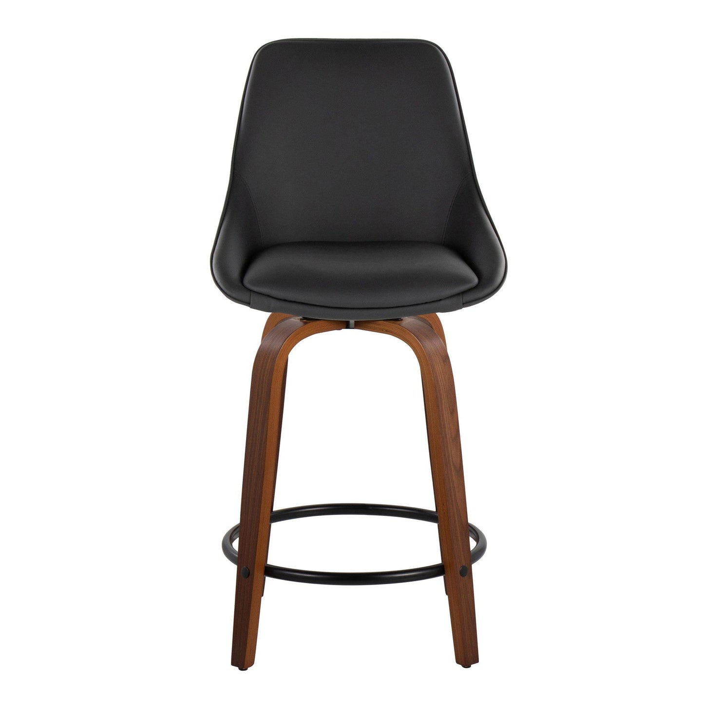 Majestic Office Furniture 24" Fixed-Height Counter Stool - Set of 2