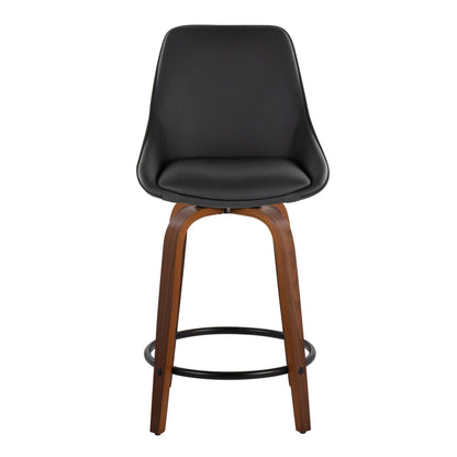 Majestic Office Furniture 24" Fixed-Height Counter Stool - Set of 2