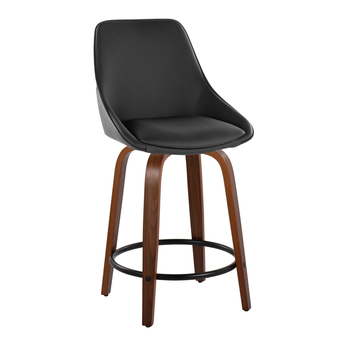 Majestic Office Furniture 24" Fixed-Height Counter Stool - Set of 2