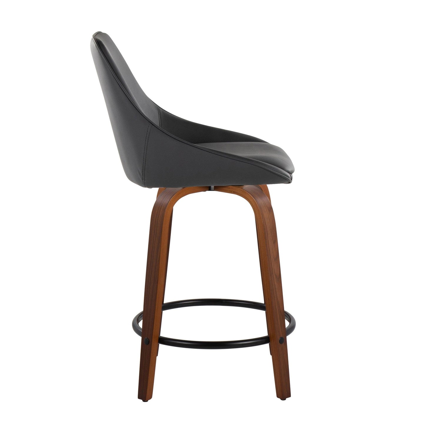 Majestic Office Furniture 24" Fixed-Height Counter Stool - Set of 2