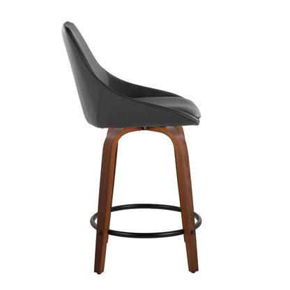 Majestic Office Furniture 24" Fixed-Height Counter Stool - Set of 2