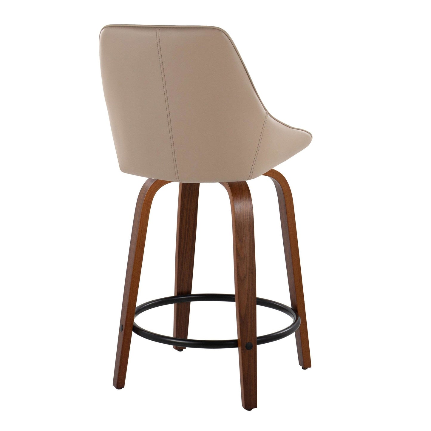 Majestic Office Furniture 24" Fixed-Height Counter Stool - Set of 2