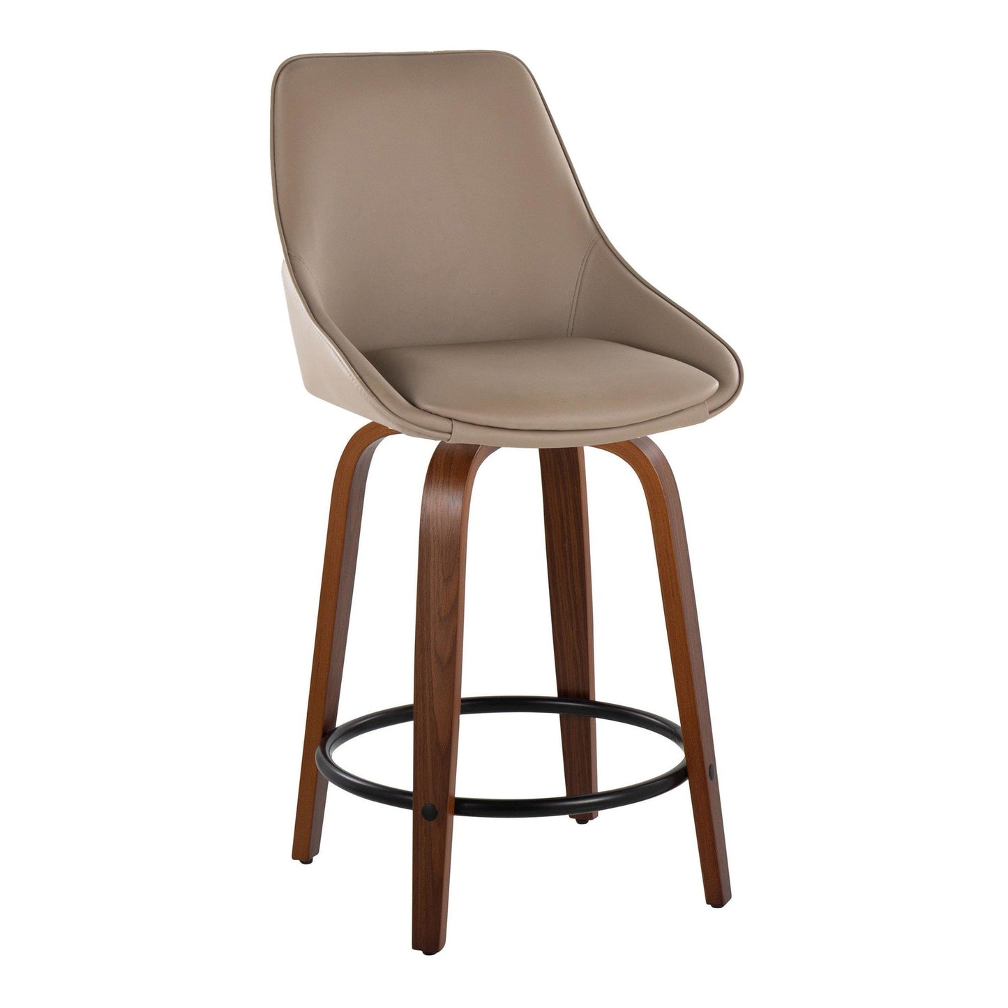 Majestic Office Furniture 24" Fixed-Height Counter Stool - Set of 2