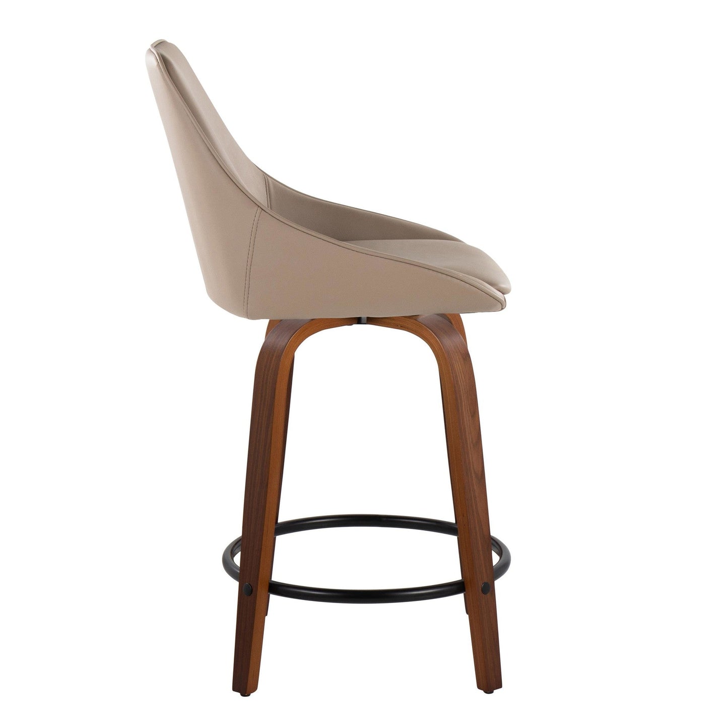Majestic Office Furniture 24" Fixed-Height Counter Stool - Set of 2