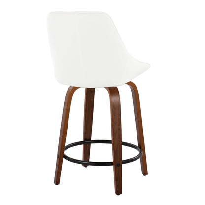 Majestic Office Furniture 24" Fixed-Height Counter Stool - Set of 2