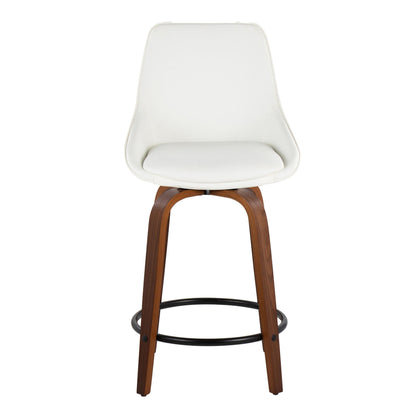 Majestic Office Furniture 24" Fixed-Height Counter Stool - Set of 2