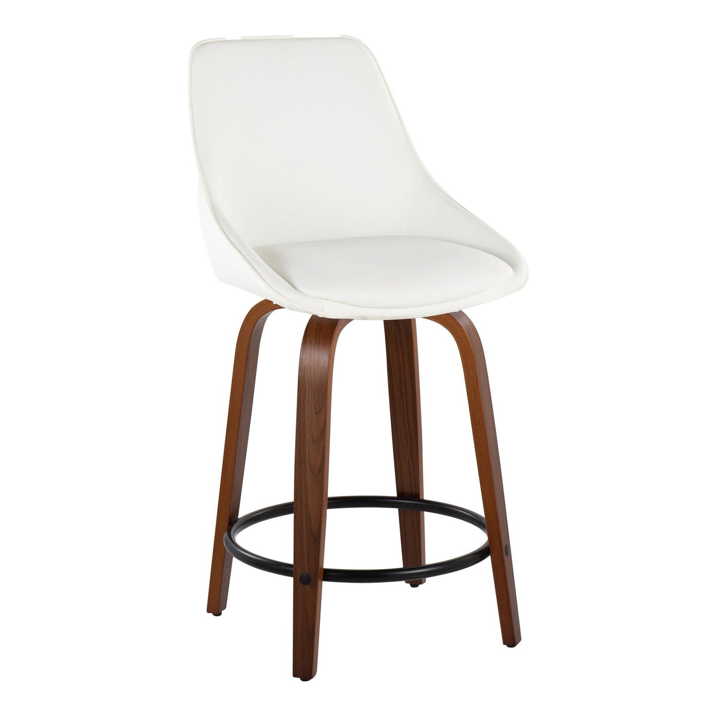 Majestic Office Furniture 24" Fixed-Height Counter Stool - Set of 2