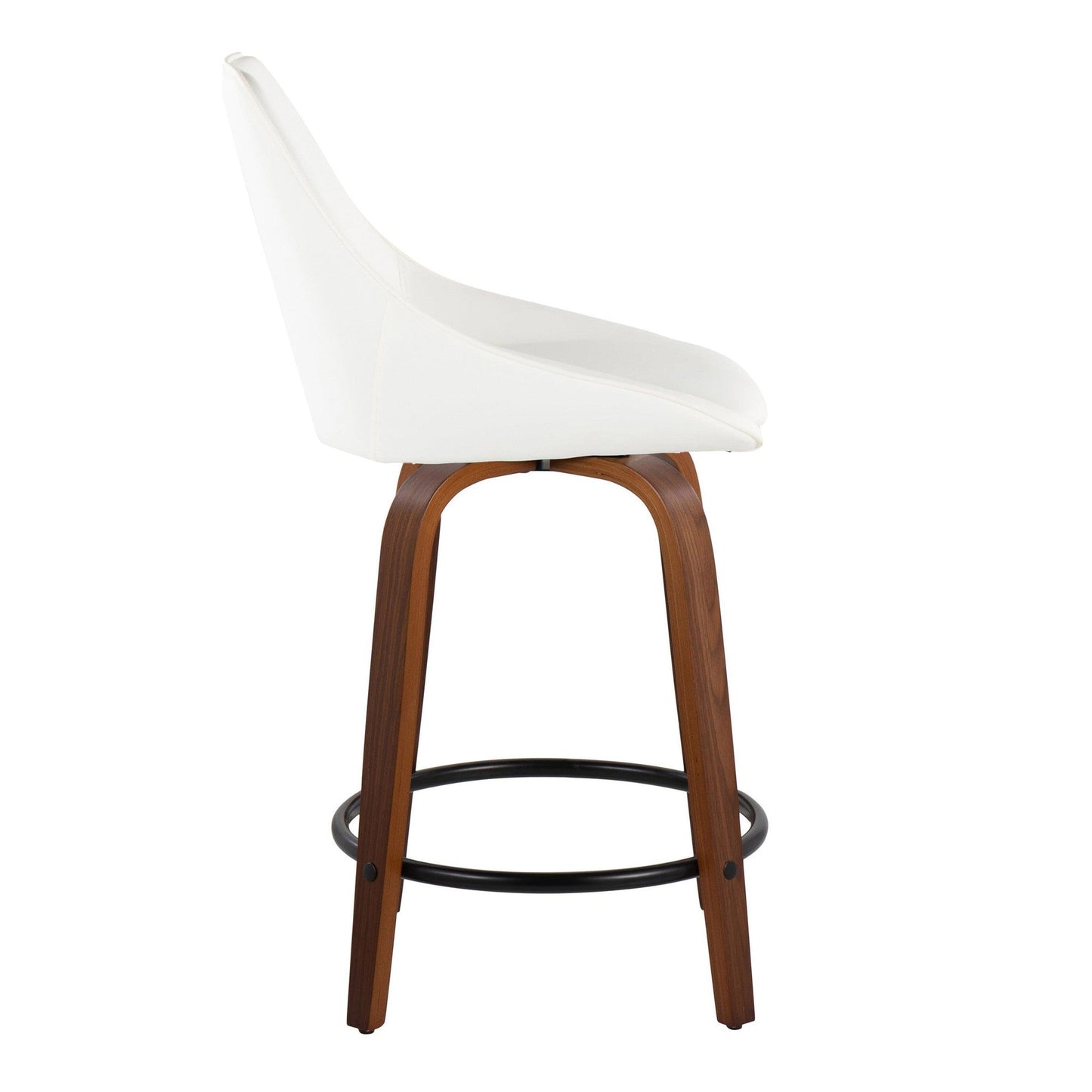 Majestic Office Furniture 24" Fixed-Height Counter Stool - Set of 2