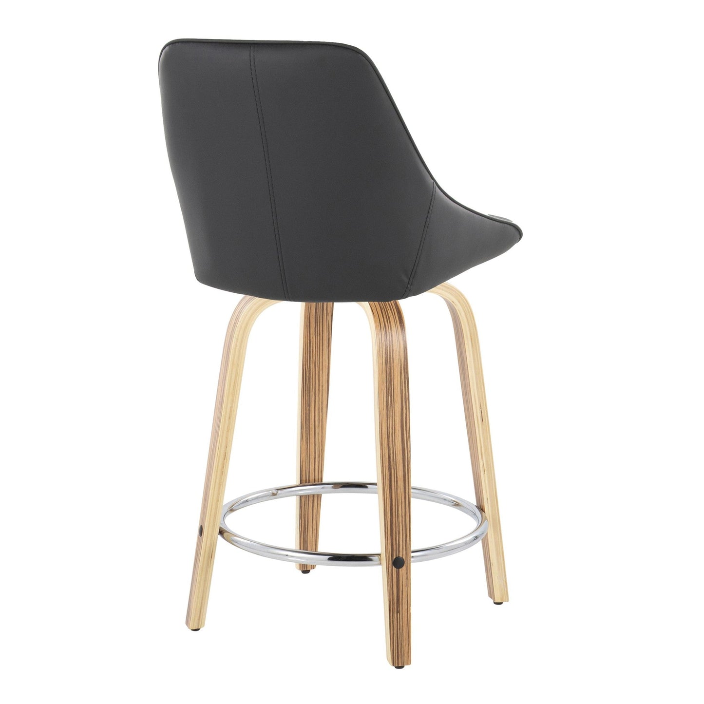Majestic Office Furniture 24" Fixed-Height Counter Stool - Set of 2