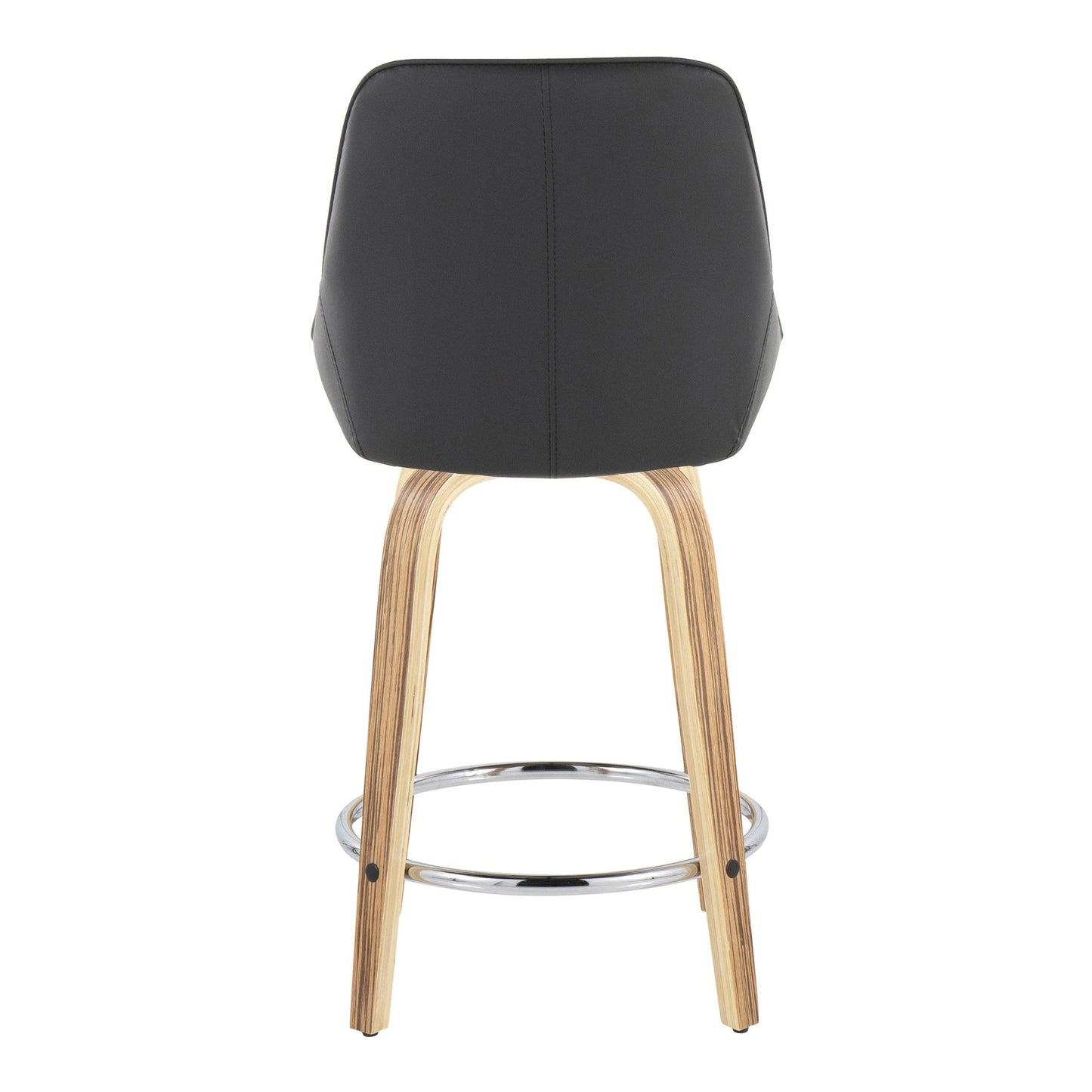 Majestic Office Furniture 24" Fixed-Height Counter Stool - Set of 2