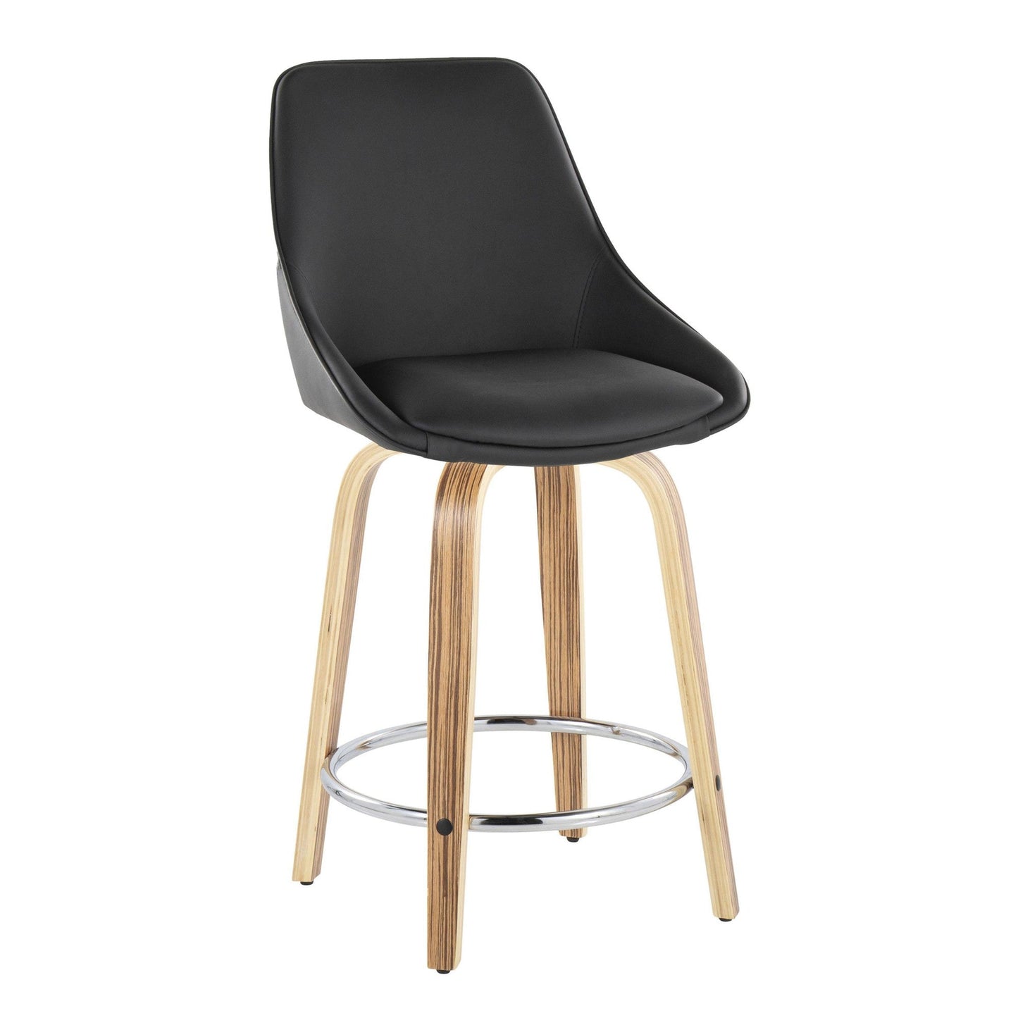 Majestic Office Furniture 24" Fixed-Height Counter Stool - Set of 2