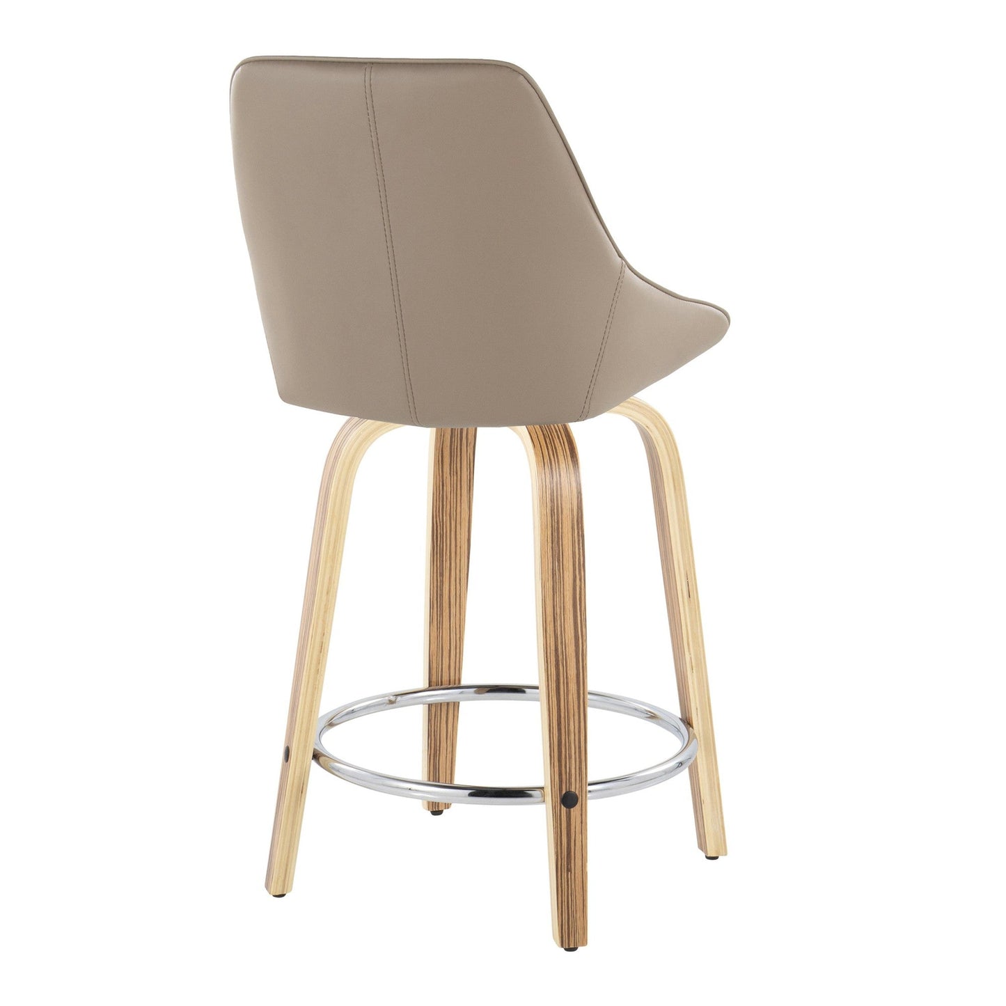 Majestic Office Furniture 24" Fixed-Height Counter Stool - Set of 2
