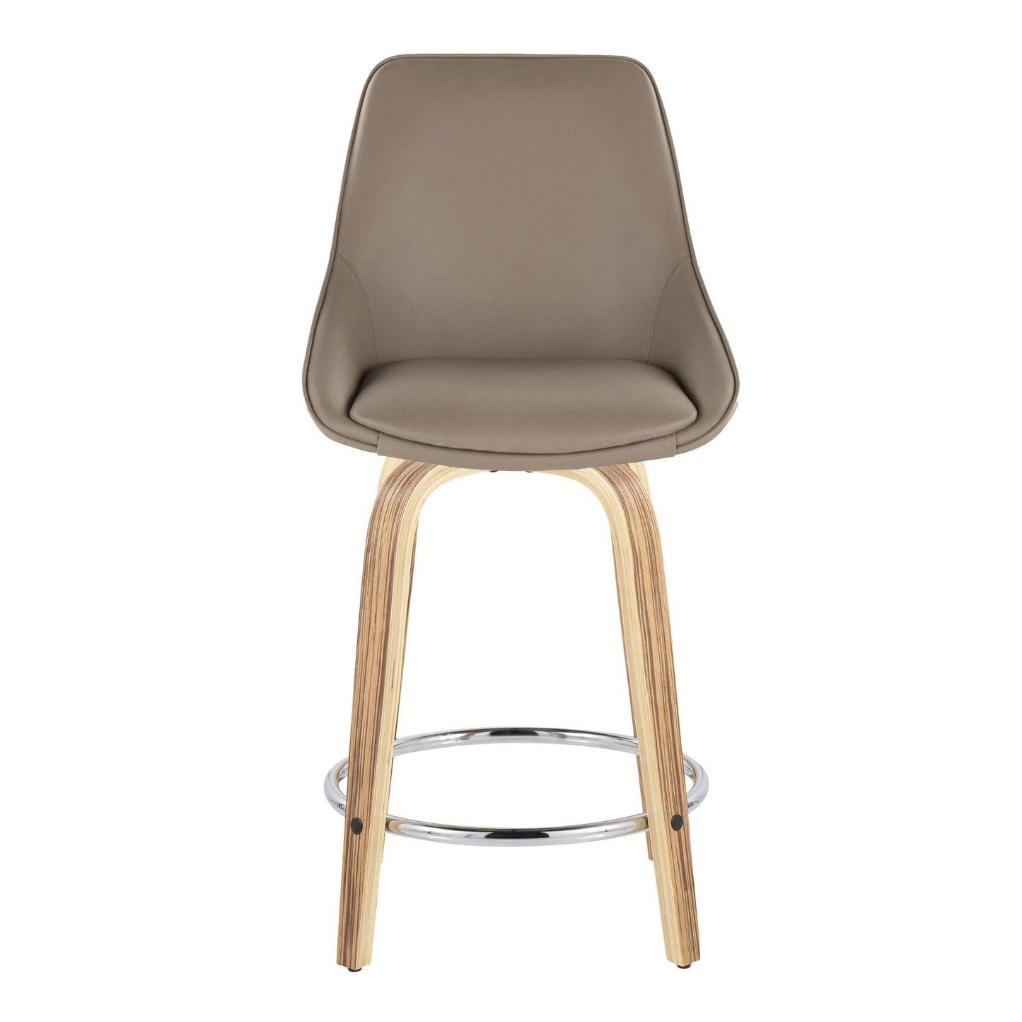 Majestic Office Furniture 24" Fixed-Height Counter Stool - Set of 2