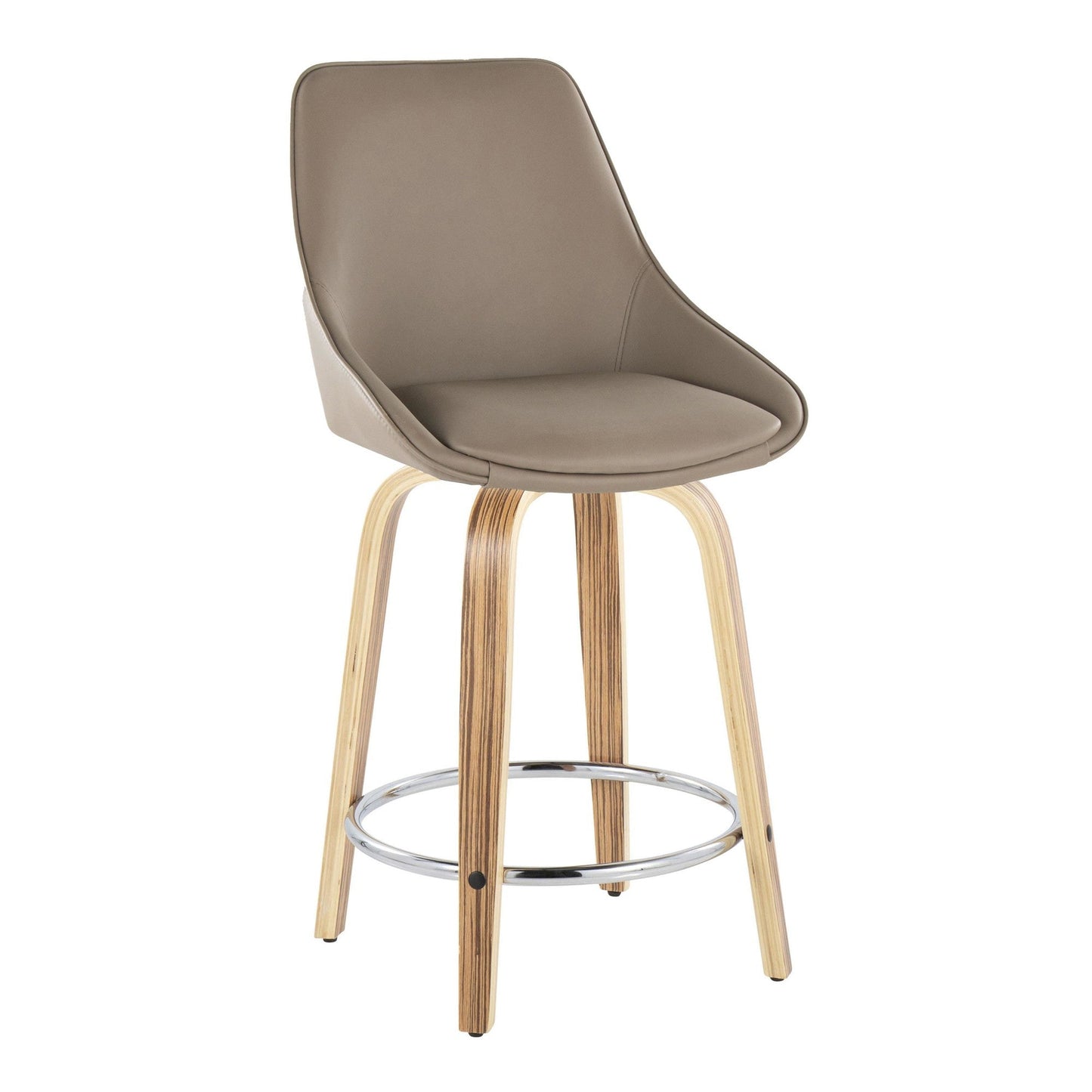 Majestic Office Furniture 24" Fixed-Height Counter Stool - Set of 2
