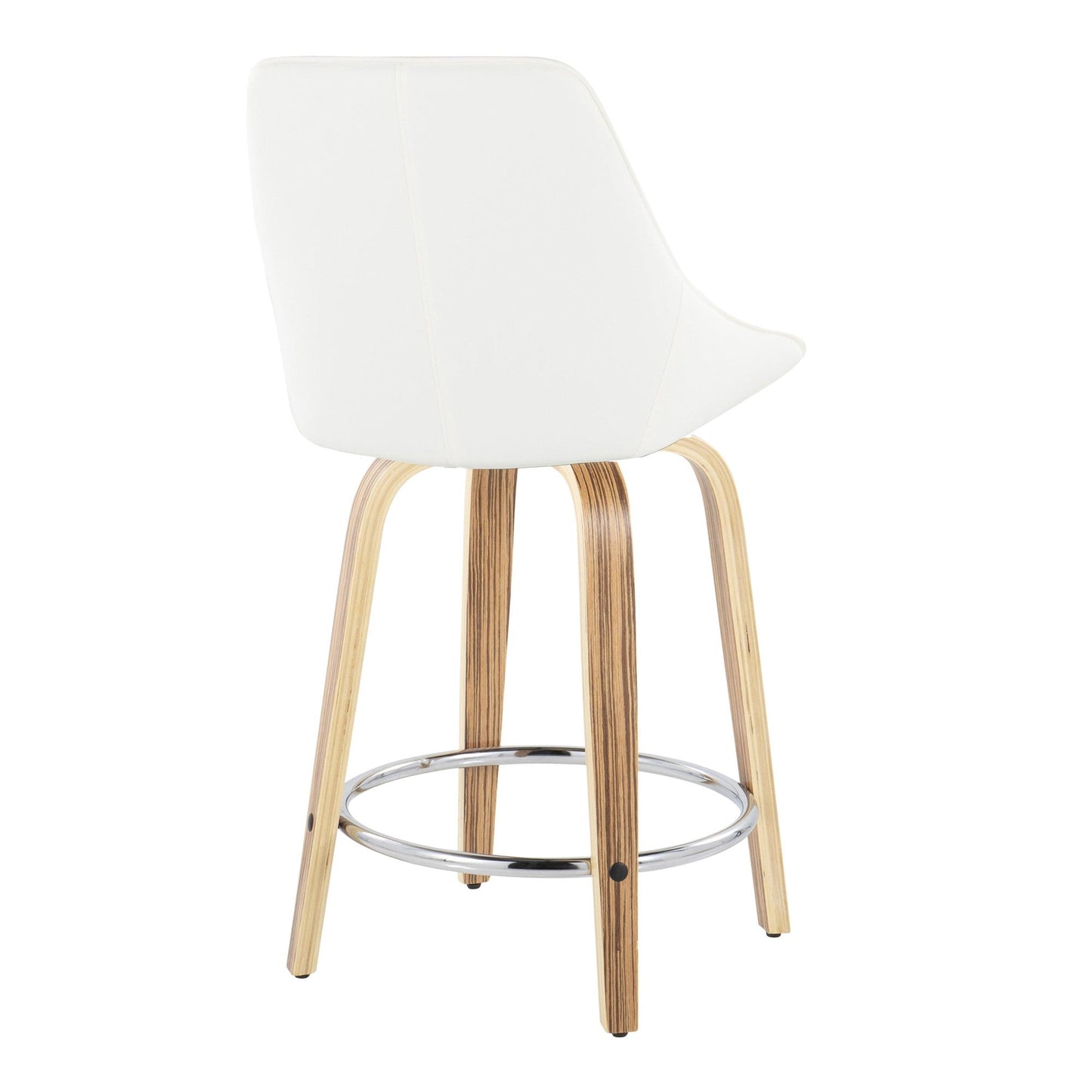 Majestic Office Furniture 24" Fixed-Height Counter Stool - Set of 2