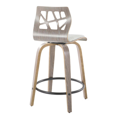 Majestic Office Furniture 24" Fixed-Height Barstool - Set of 2