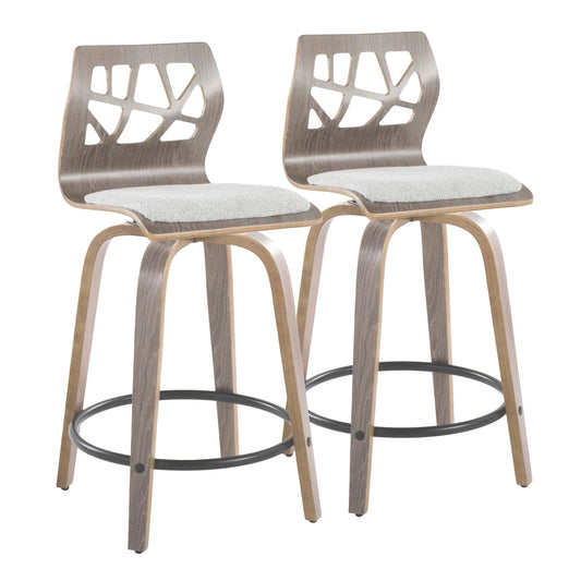 Majestic Office Furniture 24" Fixed-Height Barstool - Set of 2