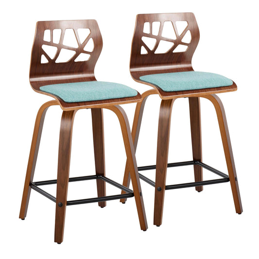 Majestic Office Furniture 24" Fixed-Height Counter Stool - Set of 2