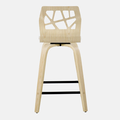 Majestic Office Furniture 24" Fixed-Height Counter Stool - Set of 2