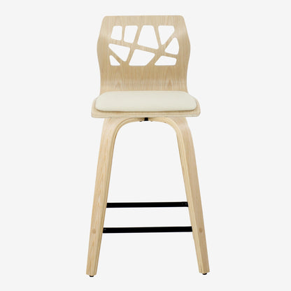 Majestic Office Furniture 24" Fixed-Height Counter Stool - Set of 2