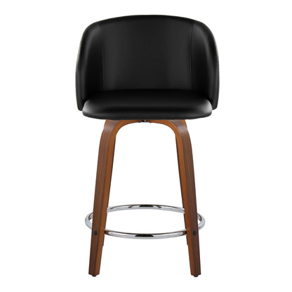 Majestic Office Furniture 24" Fixed-Height Counter Stool - Set of 2