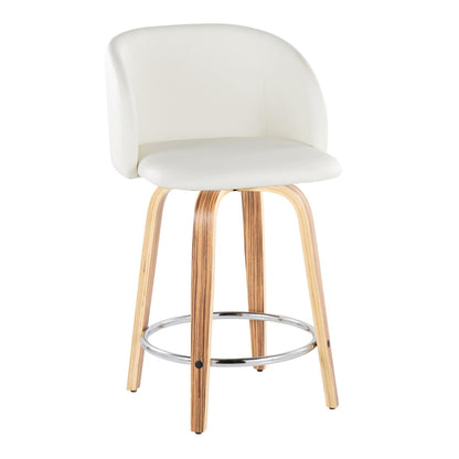 Majestic Office Furniture 24" Fixed-Height Counter Stool - Set of 2