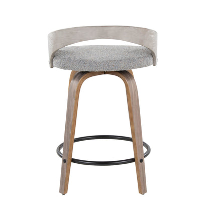 Majestic Office Furniture 24" Fixed-Height Counter Stool - Set of 2