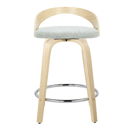Majestic Office Furniture 24" Fixed-Height Counter Stool - Set of 2